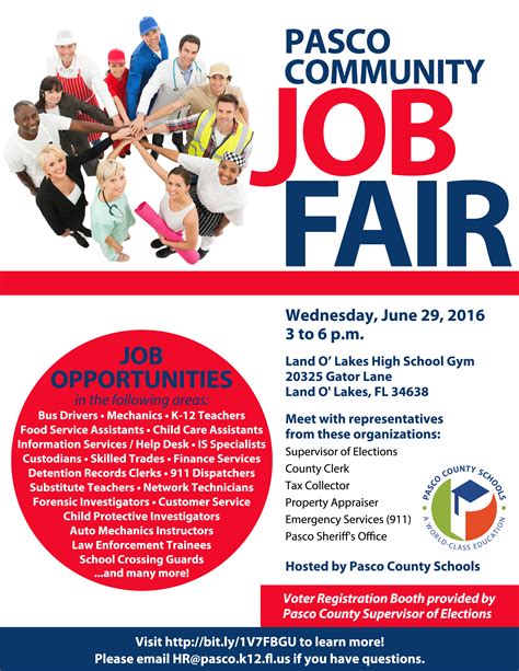 Community job fair on Tuesday